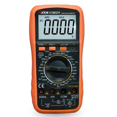 數(shù)字萬用表 VC9802A+