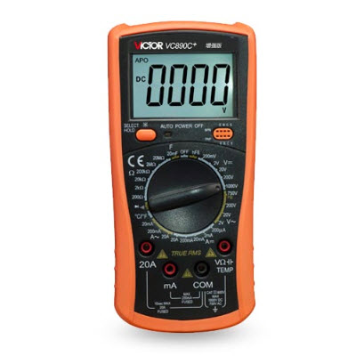 數(shù)字萬用表    VC890C+增強版