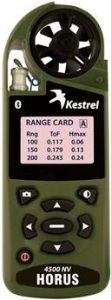 射擊手持氣象儀 Kestrel 4500 NV HORUS